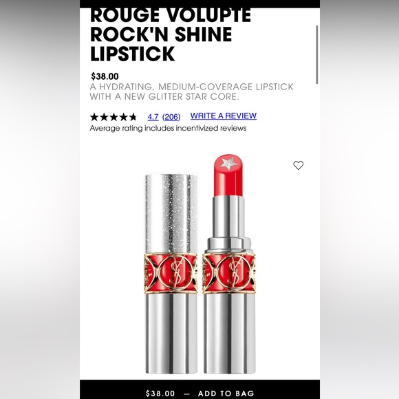 YSL ROCK N ROLL LIPSTICK NEW “8” - Picture 3 of 7